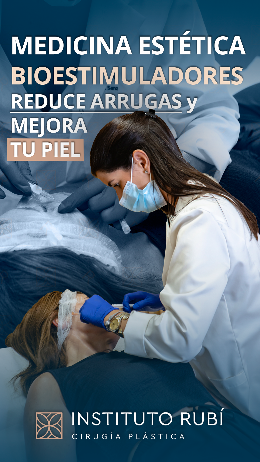 Toxina botulínica y ácido hialurónico